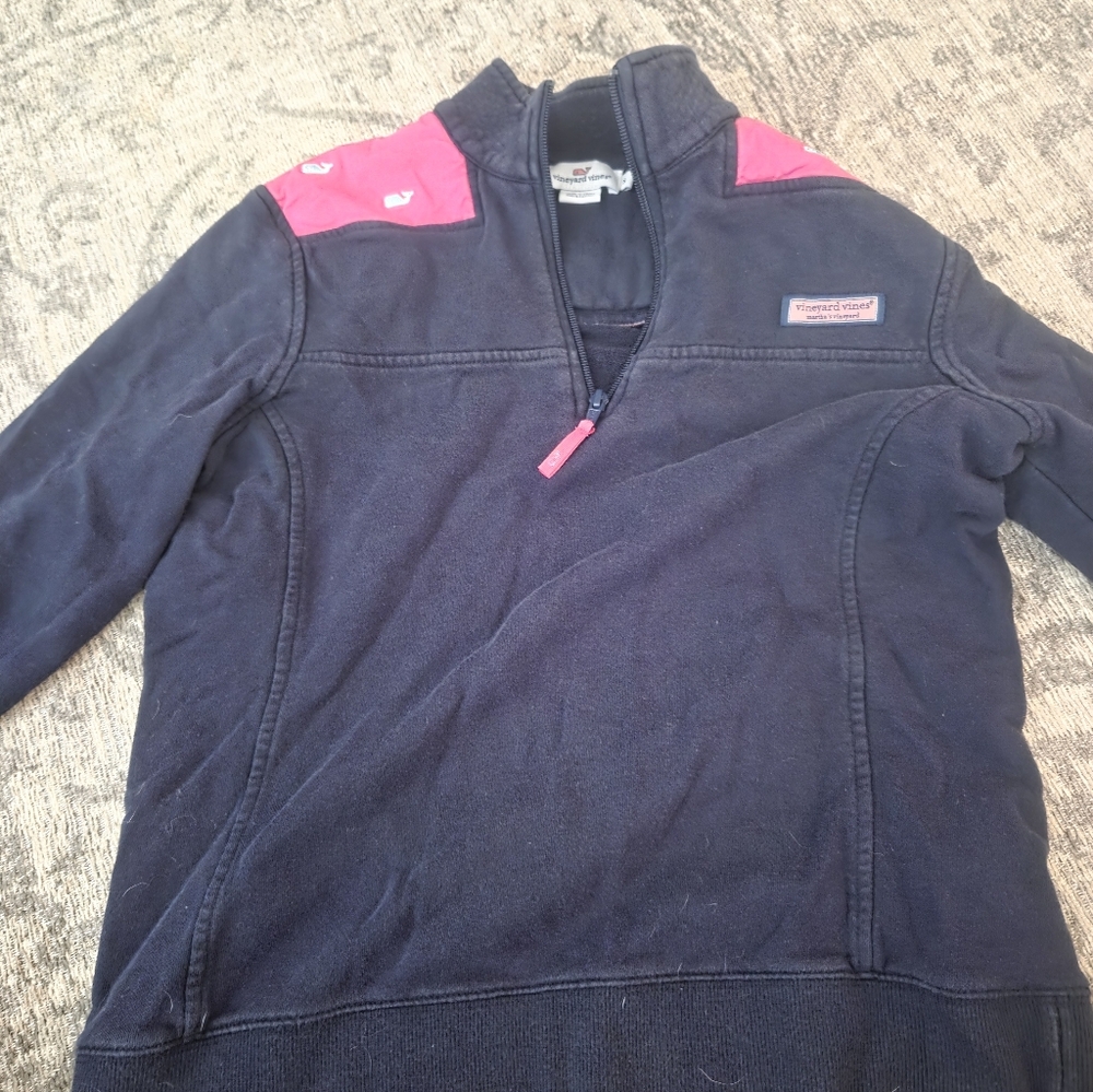 Women's Navy Blue Shep Shirt Size Small